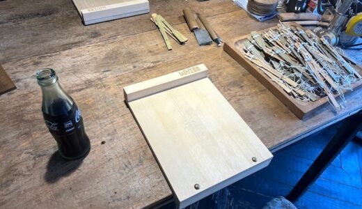 工房兼ギャラリー「いぶり工藝舎」のムックㇼ作りワークショップ