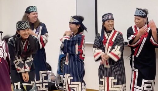1回から体験できる★アイヌ古式舞踊講座★